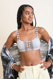 Boho Eye Lace Applique Bralette - MeraKy Vibes