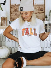 Colorful FALL Vibes Crewneck Tee