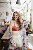 Boho Eye Lace Applique Bralette - MeraKy Vibes