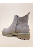 Gray Short Chelsea Boots
